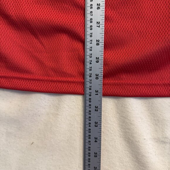 Budweiser Football Jersey 8th Man 08 Red White Stitched Large NFL - Picture 9 of 9